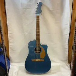 ELECTRIC ACOUSTIC GUITAR FENDER REDONDO PLAYER BELMONT BLUE WN IWA1944247