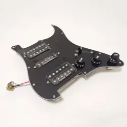 FOR FENDER STRAT GUITAR HSH PREWIRED LOADED PICKGUARD WITH ALNICO 5 PICKUPS