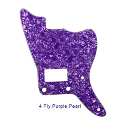 US FENDER JAZZMASTER PICKGUARD PAF &BRIDGE POST/HOLES UPPER CONTROL PURPLE PEARL