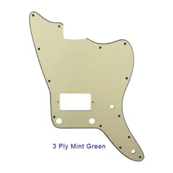 US FENDER JAZZMASTER PICKGUARD PAF &BRIDGE POST/HOLES UPPER CONTROL,MINT GREEN