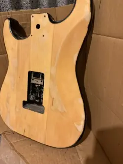 FENDER STARCASTER ELECTRIC GUITAR (UNFINISHED)