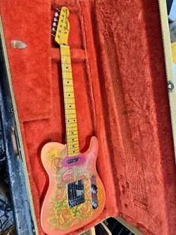 ELECTRIC GUITAR FENDER TELECASTER PINK PAISLEY MADE IN JAPAN GOOD CONDITION