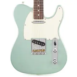 USED FENDER AMERICAN PROFESSIONAL II TELECASTER ROSEWOOD - MYSTIC SURF GREEN