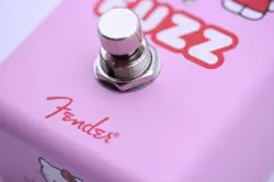 FENDER HELLO KITTY FUZZ PINK GUITAR EFFECT PEDAL FENDER X HELLO KITTY COLLECTION