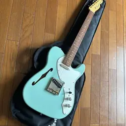 ELECTRIC GUITAR FENDER TELECASTER THINLINE RW KUSUMI GREEN JAPAN MADE JD24016297