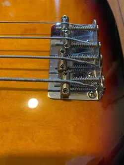 FENDER MEXICO PRECISION BASS SUNBURST SAFE PACKING!