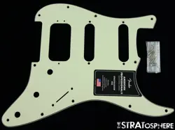 FENDER AMERICAN PROFESSIONAL II STRATOCASTER HSS STRAT PICKGUARD, MINT GREEN