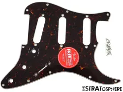 FENDER SQUIER CLASSIC VIBE 70S STRAT PICKGUARD, TORTOISE 4 PLY STRATOCASTER