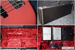 FENDER CUSTOM SHOP LTD 1964 JAZZ BASS JOURNEYMAN RELIC FIESTA RED SAFE DELIVERY