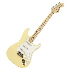 FENDER USED YNGWIE MALMSTEEN STRATOCASTER VINTAGE WHITE MADE IN 2018