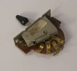 AGED JAPAN 3 WAY GUITAR SWITCH FOR FENDER