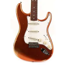 FENDER CUSTOM SHOP 1967 STRATOCASTER RELIC SUPER FADED CANDY APPLE RED 2019
