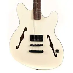 FENDER TOM DELONGE STARCASTER SATIN OLYMPIC WHITE