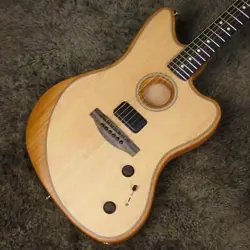 FENDER AMERICAN ACOUSTASONIC JAZZMASTER ACOUSTIC GUITAR NATURAL FINISH