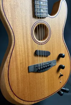 FENDER AMERICAN ACOUSTASONIC TELECASTER ALL-MAHOGANY ACOUSTIC-ELECTRIC GUITAR