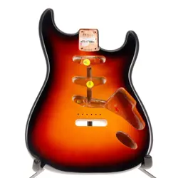 FENDER AMERICAN VINTAGE II '61 STRATOCASTER BODY 3 TONE SUNBURST FINISH