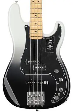 FENDER PLAYER PLUS ACTIVE PRECISION BASS - SILVER SMOKE WITH MAPLE FINGERBOARD