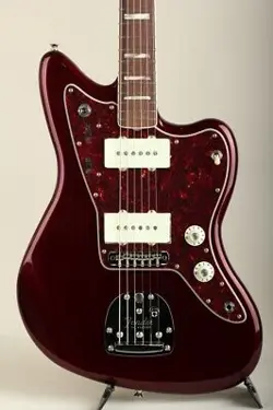 FENDER TROY VAN LEEUWEN JAZZMASTER BOUND ROSEWOOD FINGERBOARD OXBLOOD