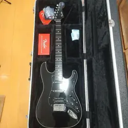 FENDER JAPAN AERODYNE STRATOCASTER MEDIUM SCALE ELECTRIC GUITAR WITH HARD CASE