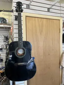 FENDER DG-11E ACOUSTIC ELECTRIC GUITAR IN BLACK