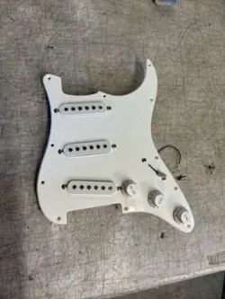 2002 FENDER SQUIER STRAT STRATOCASTER GUITAR LOADED PICKGUARD 1 PLY ANNIVERSARY