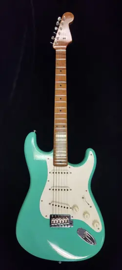2024 FENDER CUSTOM SHOP LTD RSTD 50S STRATOCASTER LCC SEA FOAM GREEN
