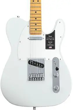 FENDER AMERICAN ULTRA II TELECASTER WITH MAPLE FINGERBOARD - AVALANCHE