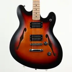 SQUIER BY FENDER AFFINITY SERIES STARCASTER 3TONE SUNBURST SAFE DELIVERY FROM JA