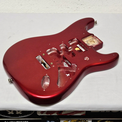 2005 FENDER AMERICAN STANDARD STRAT ALDER BODY CHROME RED - USA ELECTRIC GUITAR
