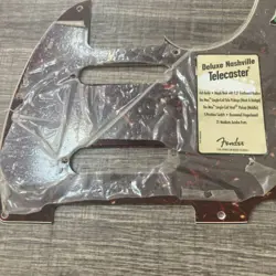 NEW 4 PLY GENUINE FENDER DELUXE NATIONAL TELECASTER GUITAR PICKGUARD TORTOISE