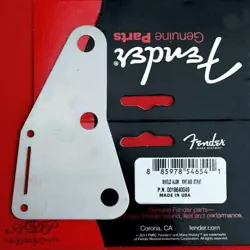 FENDER GROUND SHIELD ALUMINIUM PLATE INSULATED VINTAGE STRATOCASTER