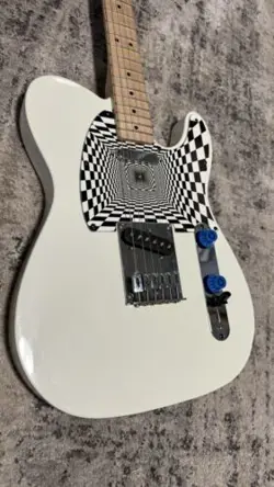 FENDER AFFINITY SERIES TELECASTER MAPLE OLYMPIC WHITE ELECTRIC GUITAR UPGRADE