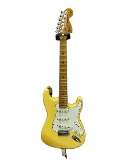 FENDER JAPAN ELECTRIC GUITAR/STRAT TYPE/YELLOW/SSS/SYNCHRO TYPE/ST71-140 #PCHTRG