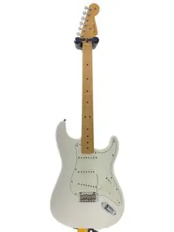 FENDER MEXICO ELECTRIC GUITAR/STRAT TYPE/WHITE/SSS/SYNCHRO TYPE// #PCC1CB