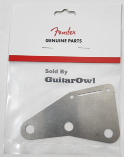 FENDER GUITAR STRAT PICKGUARD ALUMINUM CONTROL SHIELD MADE IN THE USA 0019640049