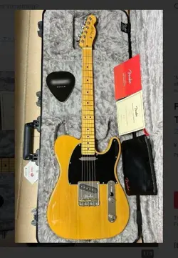 ELECTRIC GUITAR FENDER AMERICAN PROFESSIONAL II TELECASTER BUTTERSCOTCH BLONDE