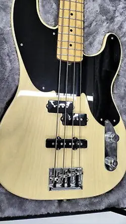 FENDER 51 TELECASTER BASS MN BGB USED 2018 ASH BODY MAPLE FINGERBOARD W/HARDCASE