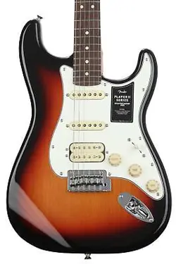 FENDER PLAYER II STRATOCASTER HSS ELECTRIC GUITAR - 3-COLOR SUNBURST