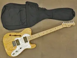 2021 FENDER JAPAN TRADITIONAL 70S TELECASTER THINLINE HH NATURAL MIJ 3.0KG W/GB