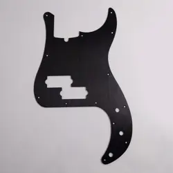13 HOLE 4 STRING JAZZ BP P BASS PICKGUARDS ALUMINUM BLACK FOR FENDER BP BASS