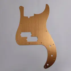 13 HOLE 4 STRING JAZZ BP P BASS PICKGUARDS ALUMINUM GOLD FOR FENDER BP BASS