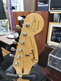 FENDER USA ERIC CLAPTON STRATCASTER BLACK ELECTRIC GUITAR