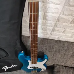 FENDER JAPAN PB-STD BLUE USED ELECTRIC BASS WITH GIG BAG SHIPPING FROM JAPAN
