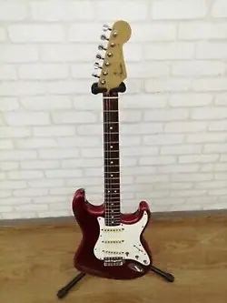FENDER JAPAN ST-43 STRATOCASTER ELECTRIC GUITAR MUSICAL INSTRUMENT FROM JAPAN
