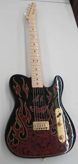 FENDER USA JAMES BURTON TELECASTER ELECTRIC GUITAR-01