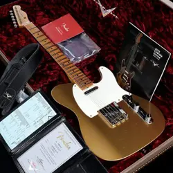 FENDER CUSTOM SHOP 1958 TELECASTER JOURNEYMAN RELIC AGED HLE GOLD 2022