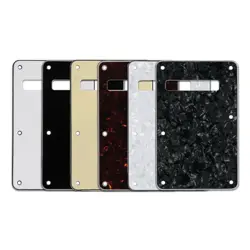 LEFT HANDED STRATOCASTER ELECTRIC GUITAR BACK PLATE TREMOLO COVER FOR FENDER USA