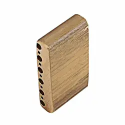 BRASS CNC STEEL BLOCK BRIDGE SADDLES PARTS FOR FENDER ELECTRIC GUITAR TREMOLO I