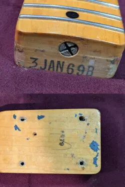 FENDER 1969 TELECASTER REFINISH FIESTA RED SAFE DELIVERY FROM JAPAN