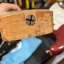 FENDER 1959 STRATOCASTER BURGUNDY REFIN FINEST GUITARS SAFE DELIVERY FROM JAPAN